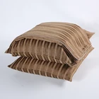 Cotton stripe design bed sheet sets manufacturers hotel bed runner set