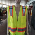 High visibility HI VIS vest pockets ANSI 107 2015 USA market