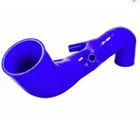 Silicone Radiator Hose Supplier FOR AUDI TT 225/Audi S3/Seat Leon Cupra R 1.8T Red Black Blue Auto Racing Parts Turbo Intake Induction
