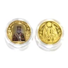 Gold And Silver Commemorative Customized Antique Old Man Coin Indian