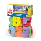 Hot Sale 36pcs Baby EVA letters number toy foam bath letters Education bath toy for toddlers