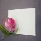 4mm 3.8mm CE ral 9010 super white back painted ultra clear low iron glass for home wall