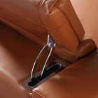 Leather Living Room High Quality Leather Art Sofa Combination Modern Living Room Office Leather Sofa