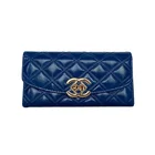 Wallet ANMAI Fashion Elegant Ladies Patent Leather Glossy Long Wallet