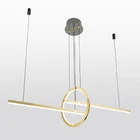 Lamp Pendant Lamp Round Ring Shape Lamp Stainless Steel Modern Led Pendant Light For Coffee Shop Bar