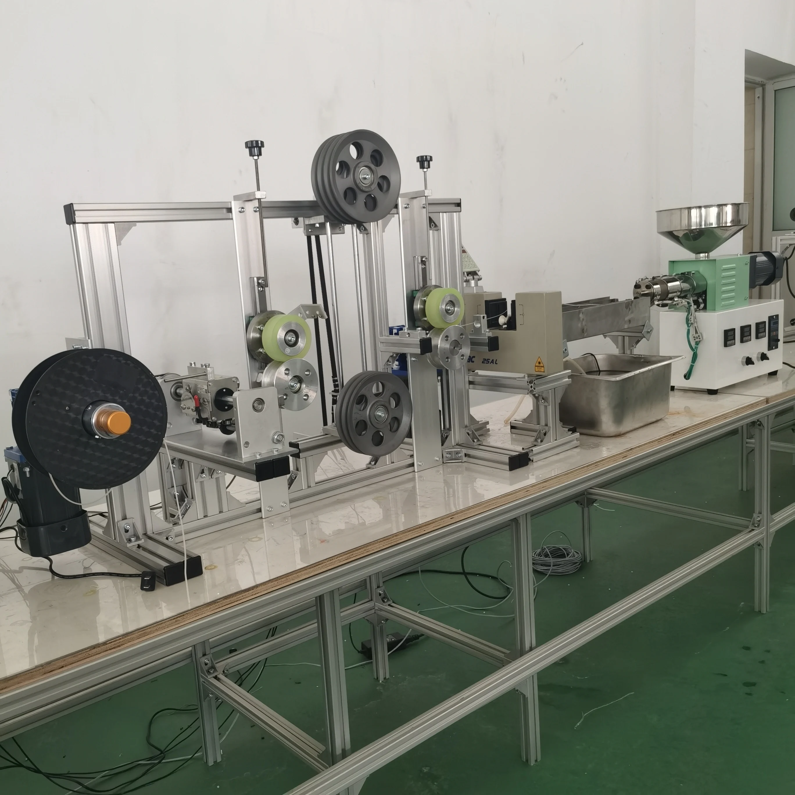 Sj Lab Mini D Filament Production Line Desktop For Laboratory