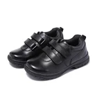 children kids black school shoes for boys