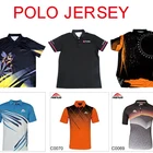 Breathable Men Oem Custom Logo Printed Sublimated Golf Polo T Shirt Custom Polo Shirt For Men