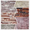 brick design self adhesive pvc 3d decorative wallpaper