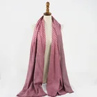 Fringed Scarf Manufacture Hot Sale Fringed Flower Point Multi Use Long Scarf