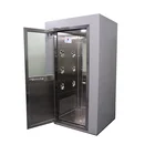Air Sauna High Efficiency Surrounded Air Flow Cleanroom Wooden Sauna Room Bath Corner Air Shower Clean Room