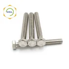 alloy steel hex bolt inconel 625 bolt N06625 N06600 hex head bolts nuts washers