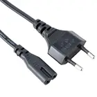 Custom Size European 2 Prong Power Extention Cable 3M Power Monitor Cable 300v power cord