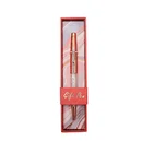 2020 New Products Luxury Crystal Gift Pen Set, Custom Printing Metal Pen With Box For Love