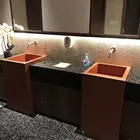 Full Body Tiles Cement Rose Red Terrazzo Tiles