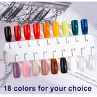 RTS One Step Gel Nail Polish Color Bottle Vegan Nail Polish