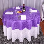New Design Wedding Decor Cloth For Table, Jacquard tablecloth Wholesale Table Linen/