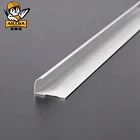 White 3mm Curved White 3mm Aluminum Metal Trim Paint