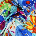 China real silk nontoxic 100 pure nature silk mulberry 16mm silk crepe fabric custom printed