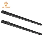 Slim aluminum body tube light for home office gallery 25w recessed led linear lighting