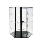 New model fashion custom design rotatable display showcase acrylic display stand
