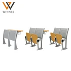 china student high school college folds desk standard classroom study university ladder chair with Table Board