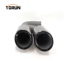 Auto Exhaust Pipe Pipe Exhaust Pipe Auto Parts High Quality Mirror Polish And Bluing Exhaust Tail Pipe