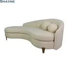 Shayne Eleonora Luxury High-end Customize Fabric Hardwood Frame 3 Seater Living Room Recliner Sofa Salon Modern Furniture