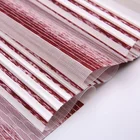 Chinese manufacturer colorful striped design for manual zebra blind