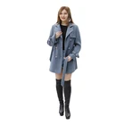 2020 Spring Autumn Winter latest design long coat new fashion long trench women coat over size jacket with belt