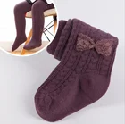 China OEM white seamless girls pantyhose tights white thick girls tights pantyhose hosiery