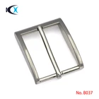 Leather Craft Hardware 35mm Pin Buckle Belt Buckle Brushed Stainless Steel
