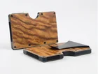 Slim Carbon Fiber Credit Card Holder RFID Non-scan Metal Wallet Money Clip Hot