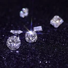 Diamond Cut Cvd DEF Color VS Purity Well Polished 3mm Round Diamond Cut HPHT Lab Grown CVD Diamond