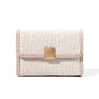 Supplier beautiful well-designed fashion woman 2 fold wallet