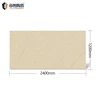 Beige Decorated Full Double Loading Polished Porcelain Tiles 1200 x 2400 Hotel Lobby Non Slip Flooring Porcelain Tiles