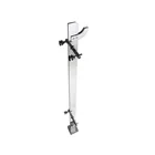 Fascia Mounted Decorative Frameless Square Balustrade Glass Porch Stainless Steel Metal Railing Posts