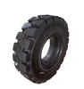 TOPOWER brand resilient forklift pneumatic rim solid tyre 6.00-9