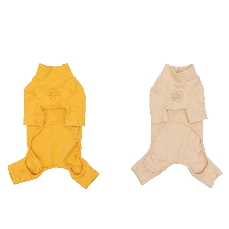 New Best Selling Pet Clothing Dog T shirt Comfortable Skin-Friendly Dog Bottoming Shirt Pets Accessories Dogs Clothes For KR JP