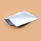 Custom Plastic Foil Sugar Mini 3 Side Seal Bag, Small White Sachet for Candy Packaging
