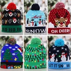 New Product Funny Santa Claus Hats Ugly Mini Christmas Custom Logo Santa Hat
