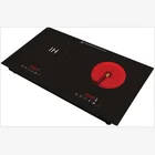 Burner Cooker Double 2 Burner Cooktops Induction Cooker Big Heating Coil Double Cooker
