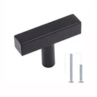 Custom material modern Round and other shape small furniture kitchen black cabinet hardware pull knobs handles