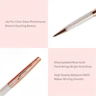 Novelty Crystal Pen with Crystals 2020 New Products Luxury Crystal Gift Pen Set Custom Printing Metal Pen with Box for Love