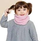 Scarf Fashion Baby Infinity Scarf Kids Girls Knitted Winter Warm Neckerchief