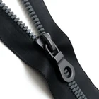 Plastic Waterproof Zipper Waterproofplastic No.8 Plastic Waterproof Open End Zipper Corn Teeth