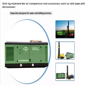 Diesel Air Compressor for drilling rig Heavy Duty Air Compressor /High Pressure Air Compressor, View