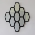 Smart Home Modern Modern wall mirror decorated with diamond multi piece