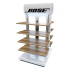 Retail stand cloth scarf hanging cosmetic metal hanging clothes display rack