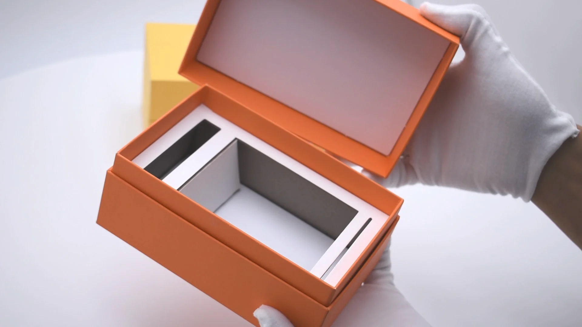 candle packaging candle gift box custom pink flip